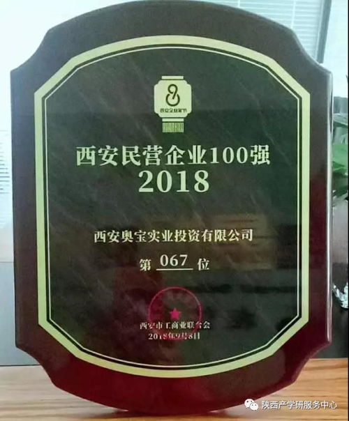 奧寶實(shí)業(yè)榮登西安民營(yíng)企業(yè)百?gòu)?qiáng)榜 化工產(chǎn)品銷售領(lǐng)域的卓越風(fēng)采